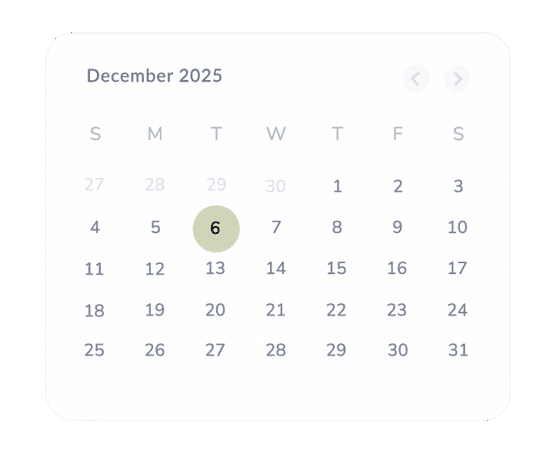 Calendar push notifications