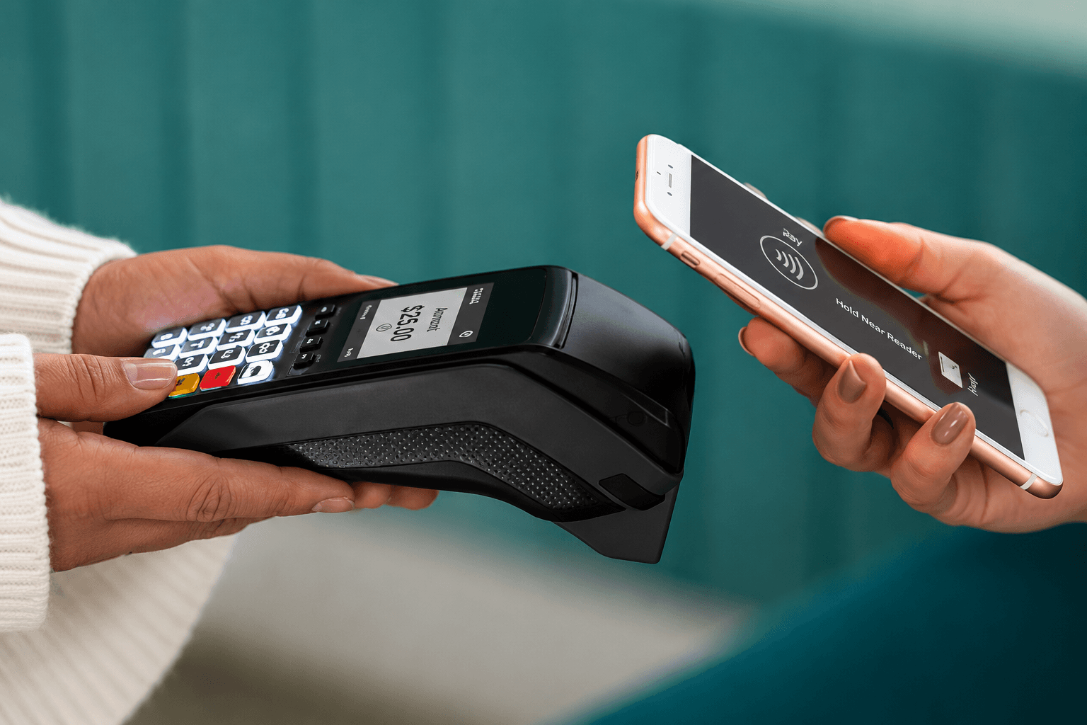 Tap-to-pay on POS terminal